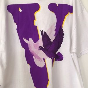 NEW Authentic VLONE X NAV Good Intentions Doves T-Shirt - White Graphic Tee (Multiple Sizes) 7 thumbnail image